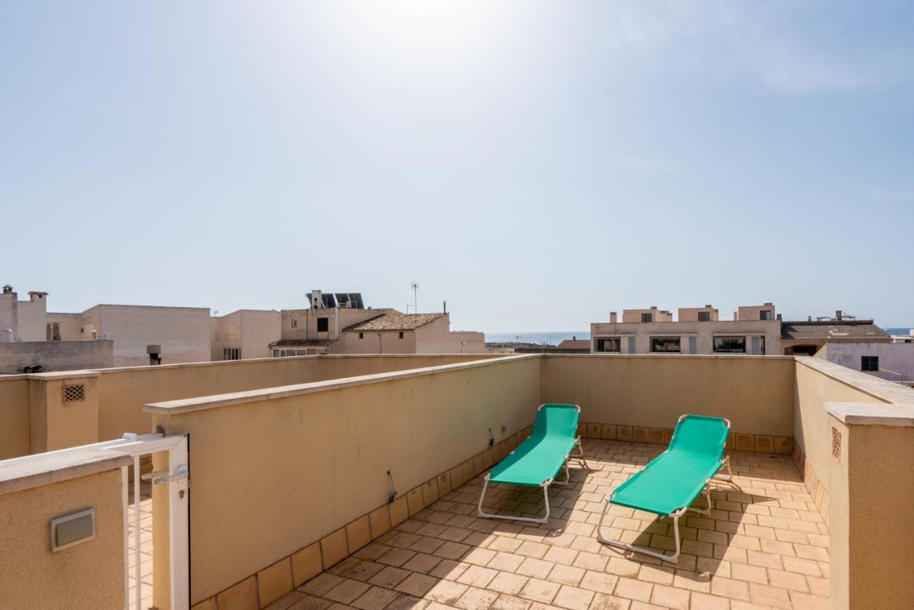 Casa Colonia Lägenhet Colonia de Sant Jordi Exteriör bild