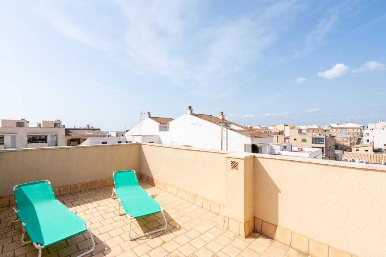Casa Colonia Lägenhet Colonia de Sant Jordi Exteriör bild